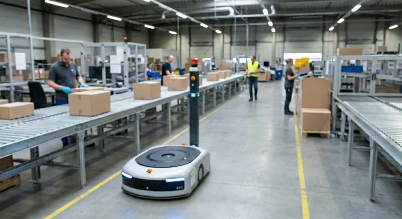 AMR vs. Fördertechnik: Entscheidungsmatrix für den Mittelstand 2026