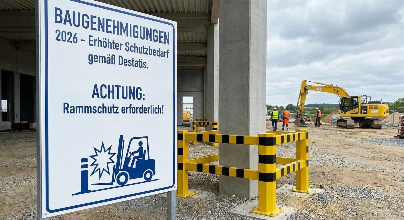 Baugenehmigungen +8,4 %: Mehr Schutzbedarf 2026