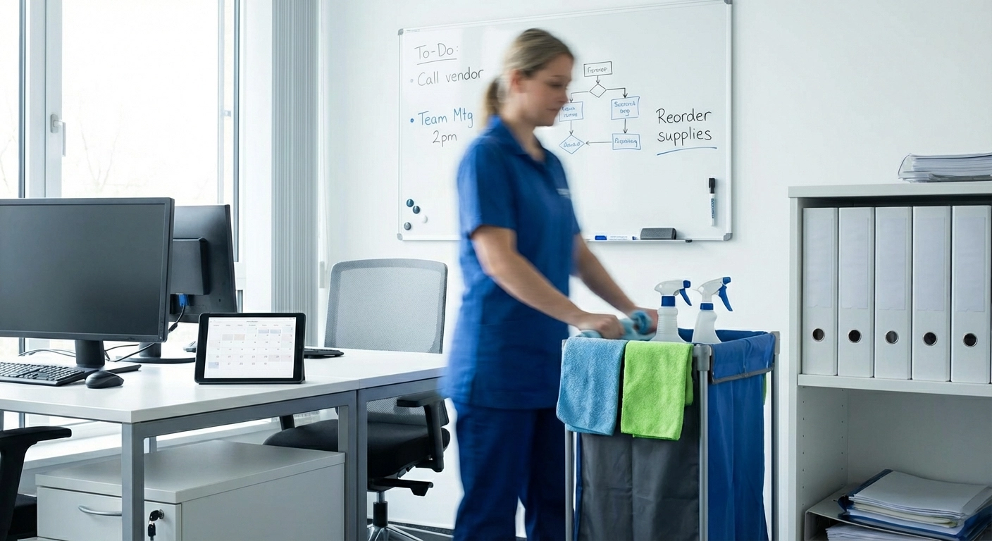 Büroreinigung 2026: Reinigungsintervalle, Hygiene & Gebäudereinigung