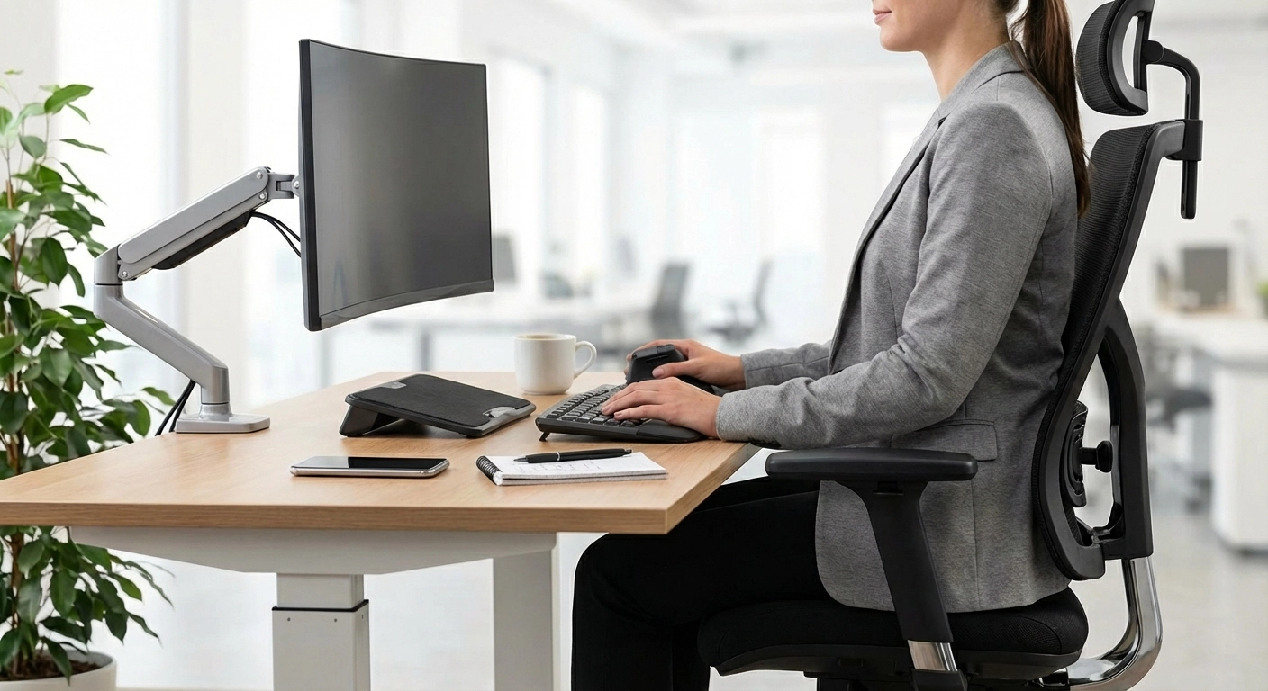 Ergonomie am Arbeitsplatz 2026: Ratgeber für Körper, Geist & Gesetz