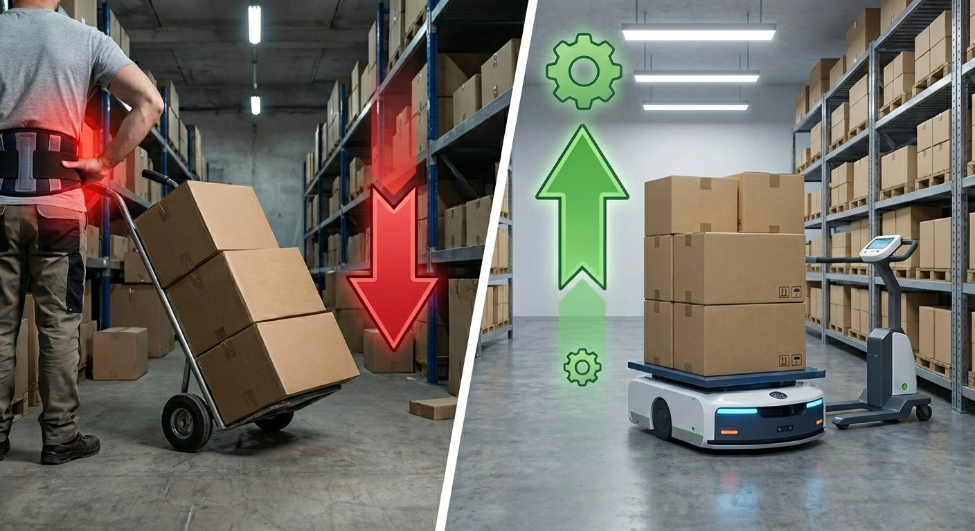 Ergonomie in der Intralogistik: Belastungen reduzieren, Produktivität steigern