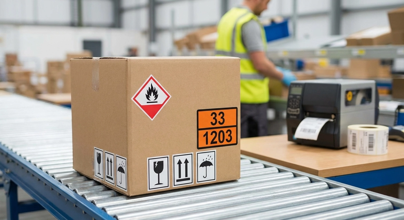 Etiketten & Versandkennzeichnung 2026: GHS, ADR, ISO 780 und Lithiumbatterien — Pflichten für Einkäufer