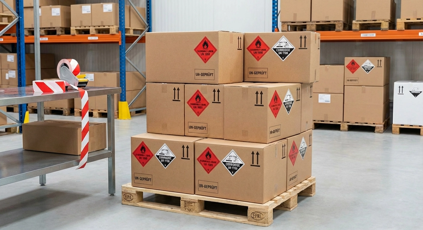Gefahrgutkartons 2026: ADR-konforme Verpackung richtig auswählen und kennzeichnen