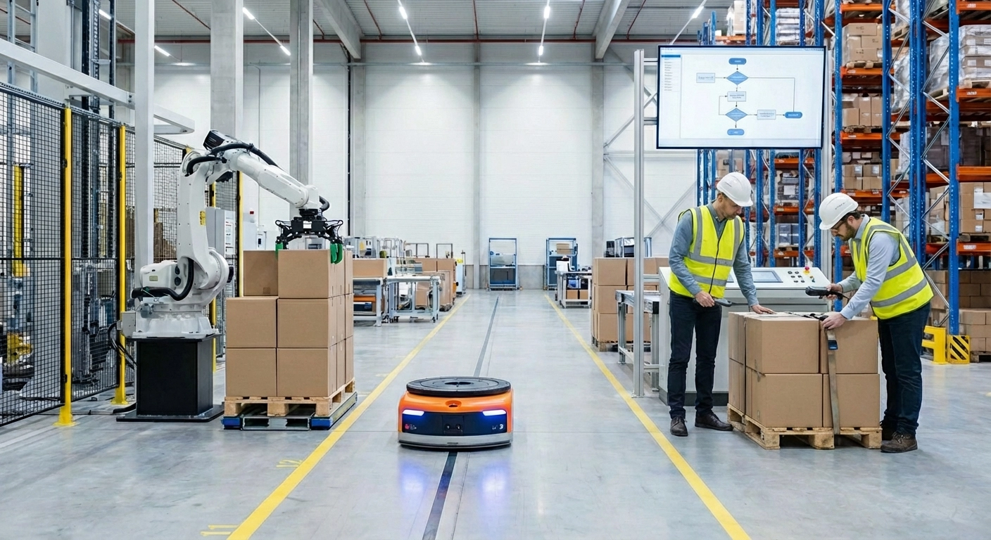 Lager automatisieren: Vom Handlager zum teilautomatisierten Betrieb — Stufenplan für den Mittelstand