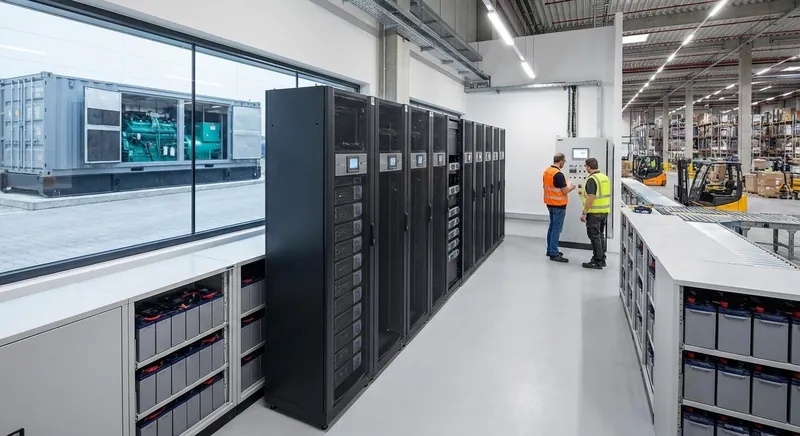 Notstromversorgung Logistikzentrum [2026]: USV & NEA