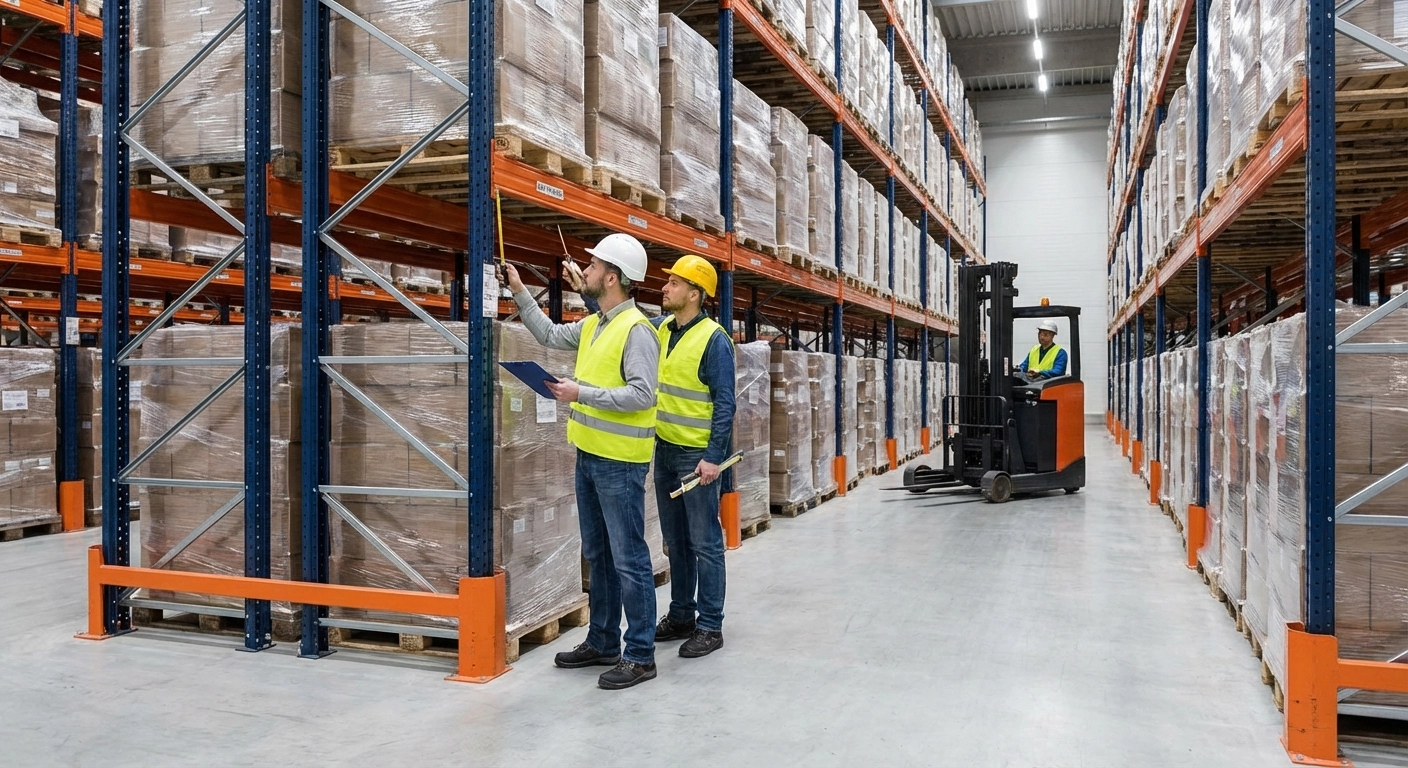 Palettenregale kaufen 2026: Typen, Traglasten & Prüfpflichten