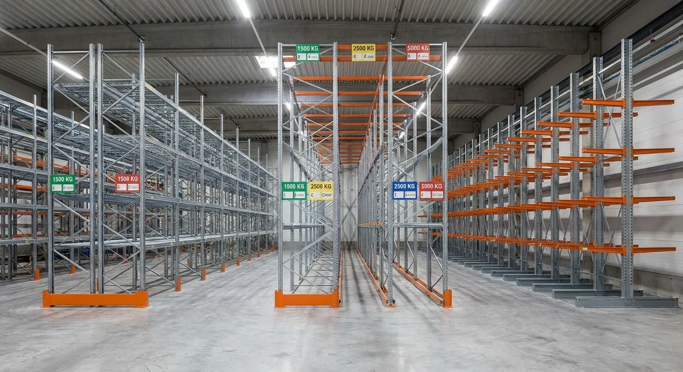 Palettenregale im Vergleich: Typen, Traglasten und Preise 2026