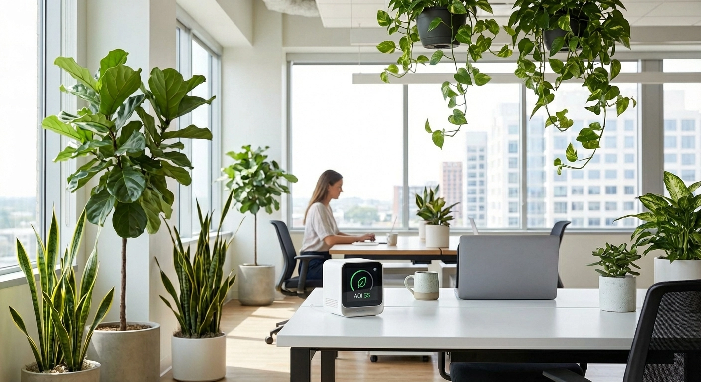 Pflanzen fürs Büro 2026: Die besten Zimmerpflanzen für Luft & Wohlbefinden