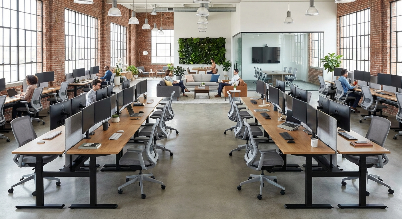 Büro — Büromöbel, Ergonomie, Büroausstattung & Präsentationstechnik